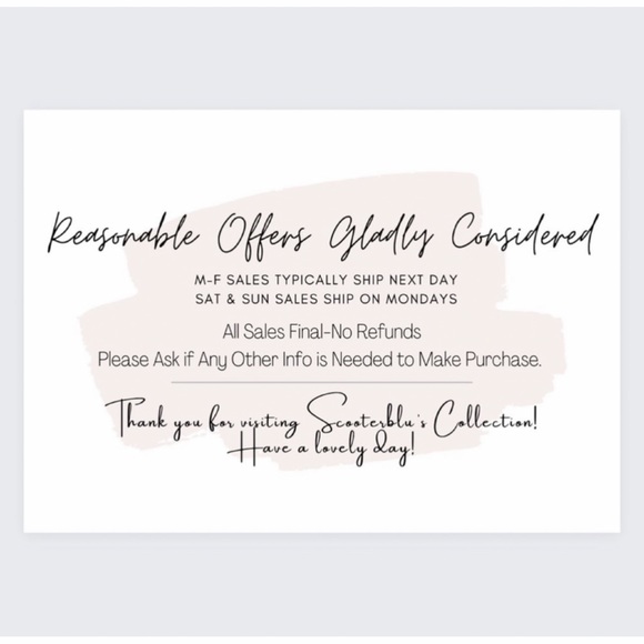 Crown & Ivy Button Up Shirt Sz L Blue White  Pinstripe Drawstring Waist NWT - Picture 15 of 15